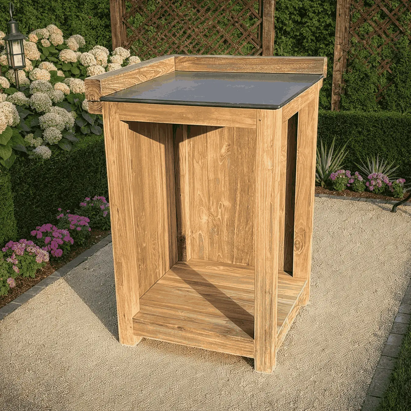 Bari Kitchen Open Corner Unit