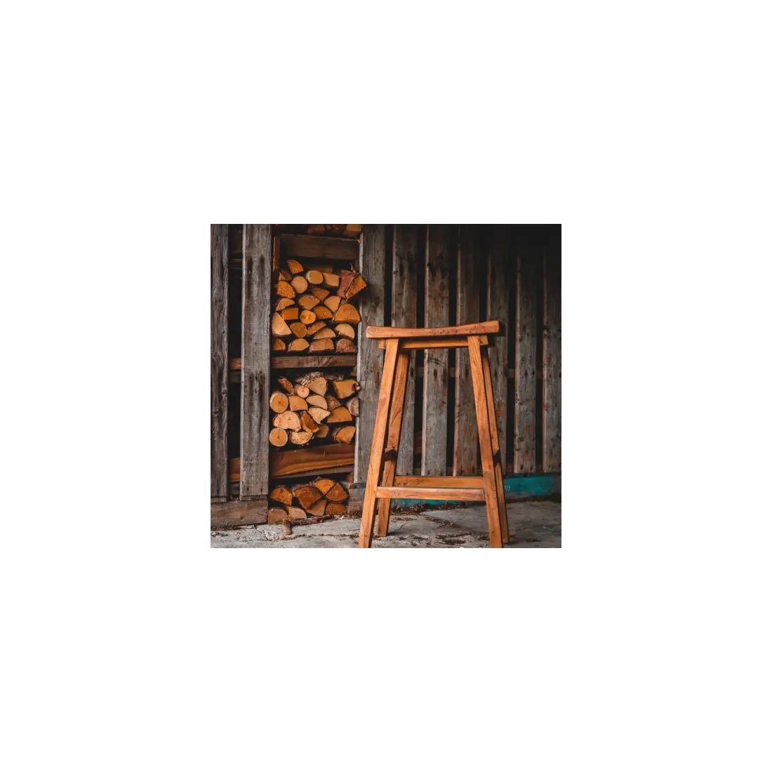 Reclaimed Teak Bar Stool x4 Reclaimed Teak Bar Stool x4
