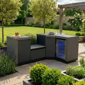 Ember Small Corner with Fridge