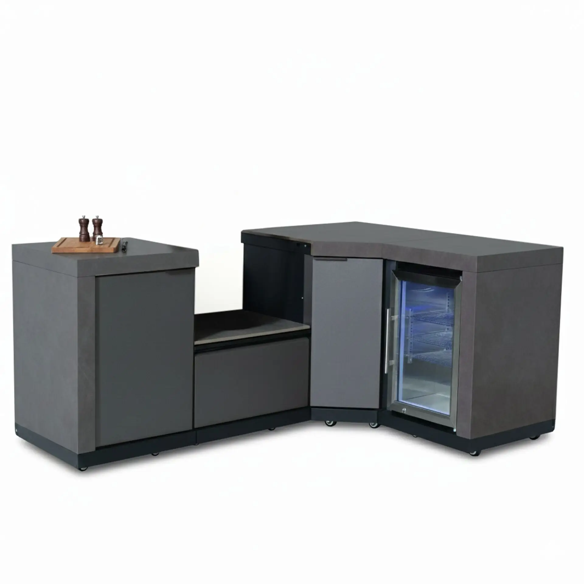 Ember Small Corner with Fridge