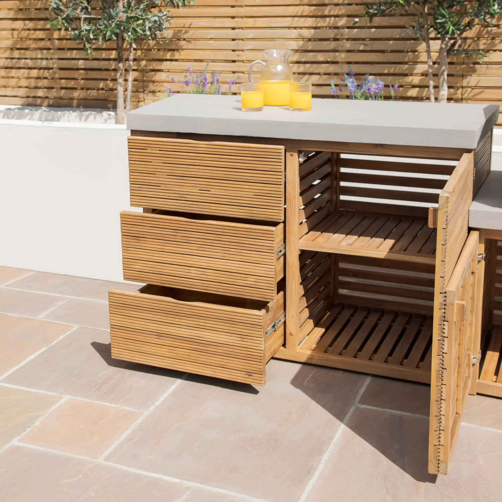 Bali Storage Unit Double Configuration