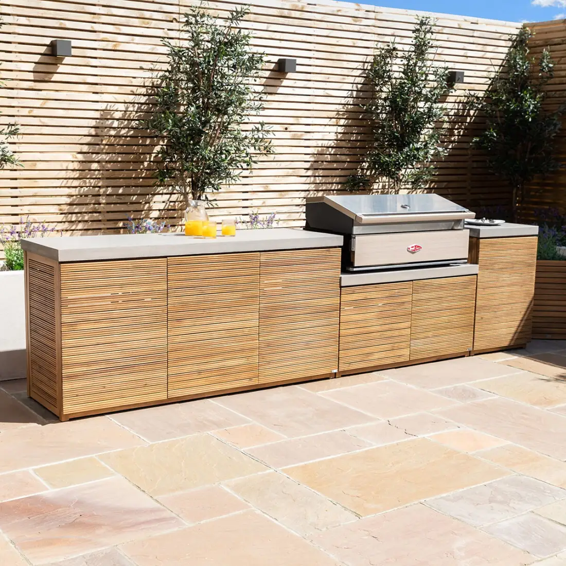 Bali Outdoor Kitchen Storage Units