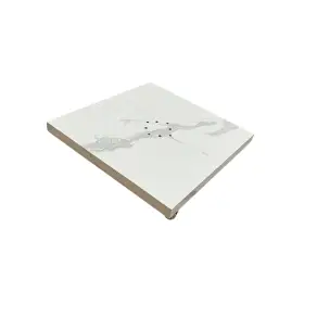 90kg White Sintered Stone Base with Wheels