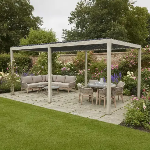 Titan 5.3m x 3m Rectangular Pergola Titan 5.3m x 3m Rectangular Pergola