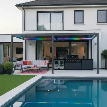 Titan Plus LED Pergola - 6.0m x 3.0m