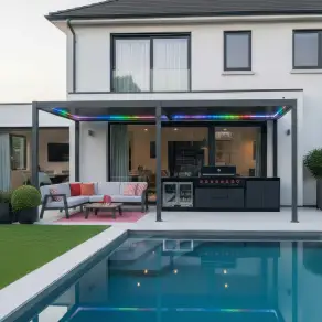 Titan Plus LED Pergola - 6.0m x 3.0m