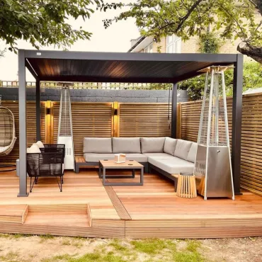 Aluminium Pergolas Titan 4m x 3m Rectangular Pergola