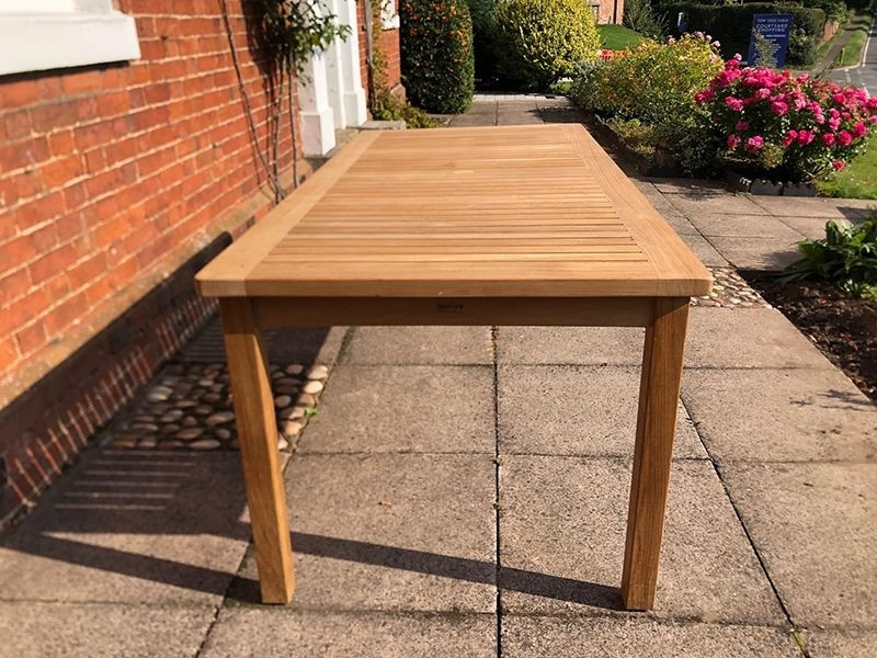 Adonis rectangular table - 150cm Certified