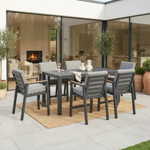 6 Seat Aluminium Bar set Estepona Spain