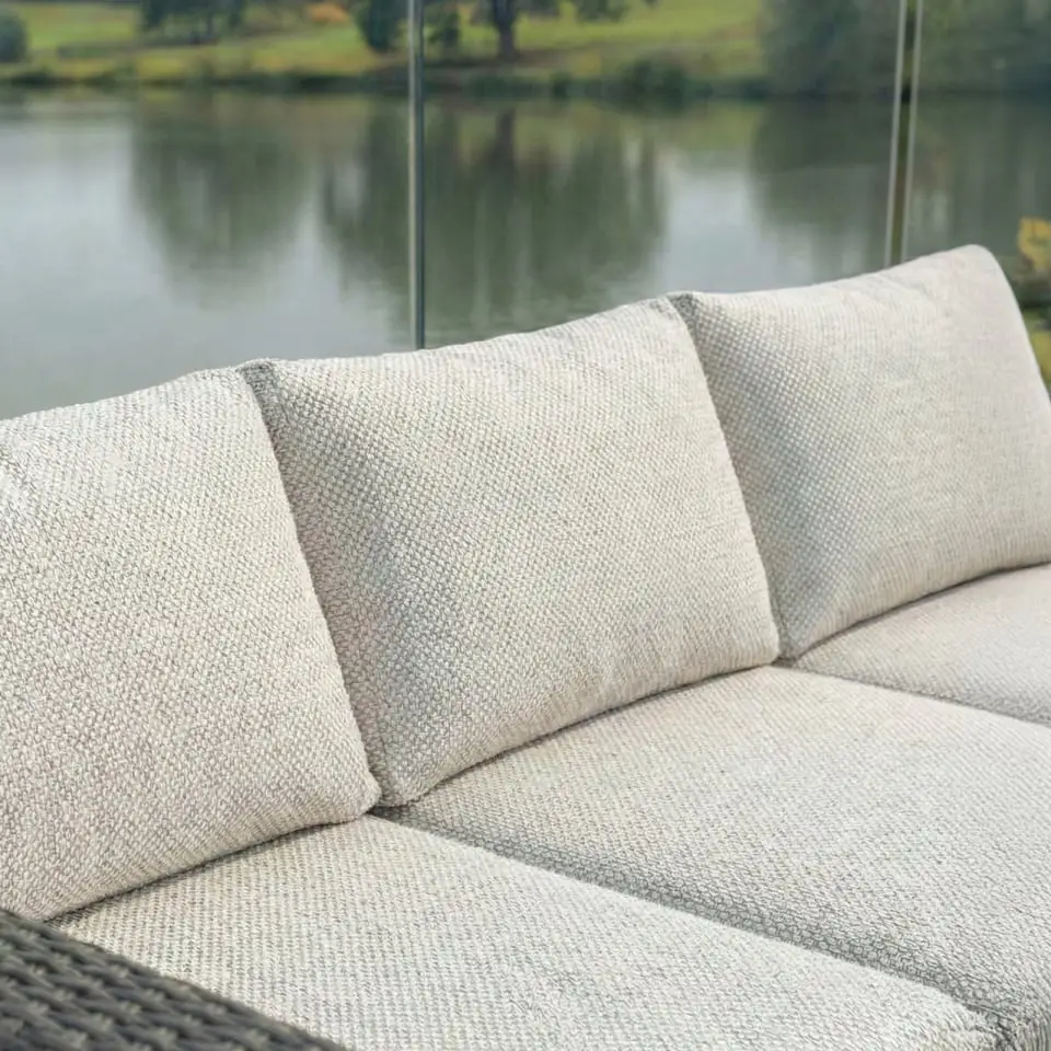 Brodie Rattan 3 Seater Sofa Suite Lounging Set