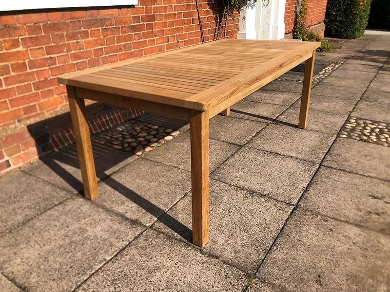 Adonis rectangular table - 150cm Certified