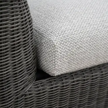 Brodie Rattan 3 Seater Sofa Lounging Set