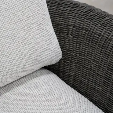 Brodie Rattan 3 Seater Sofa Lounging Set