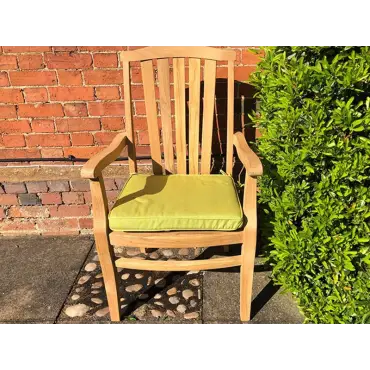 Large seat pad outdoor cushion