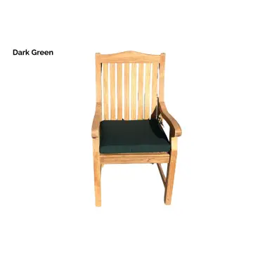 Large seat pad outdoor cushion
