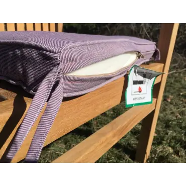 Large seat pad outdoor cushion