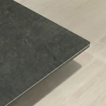 Ally Corner Fabric Aluminium Dining Set with Armchair & Bench -  Adjustable Rising Table in Oatmeal