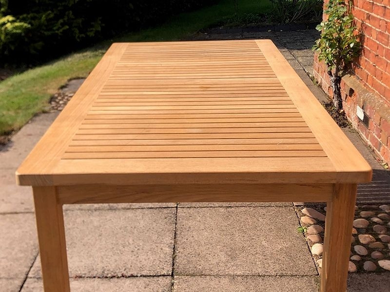 Adonis rectangular table - 190cm Certified