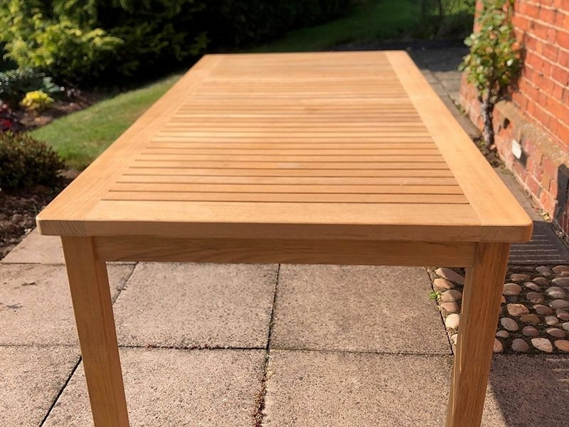 Adonis rectangular table - 190cm Certified