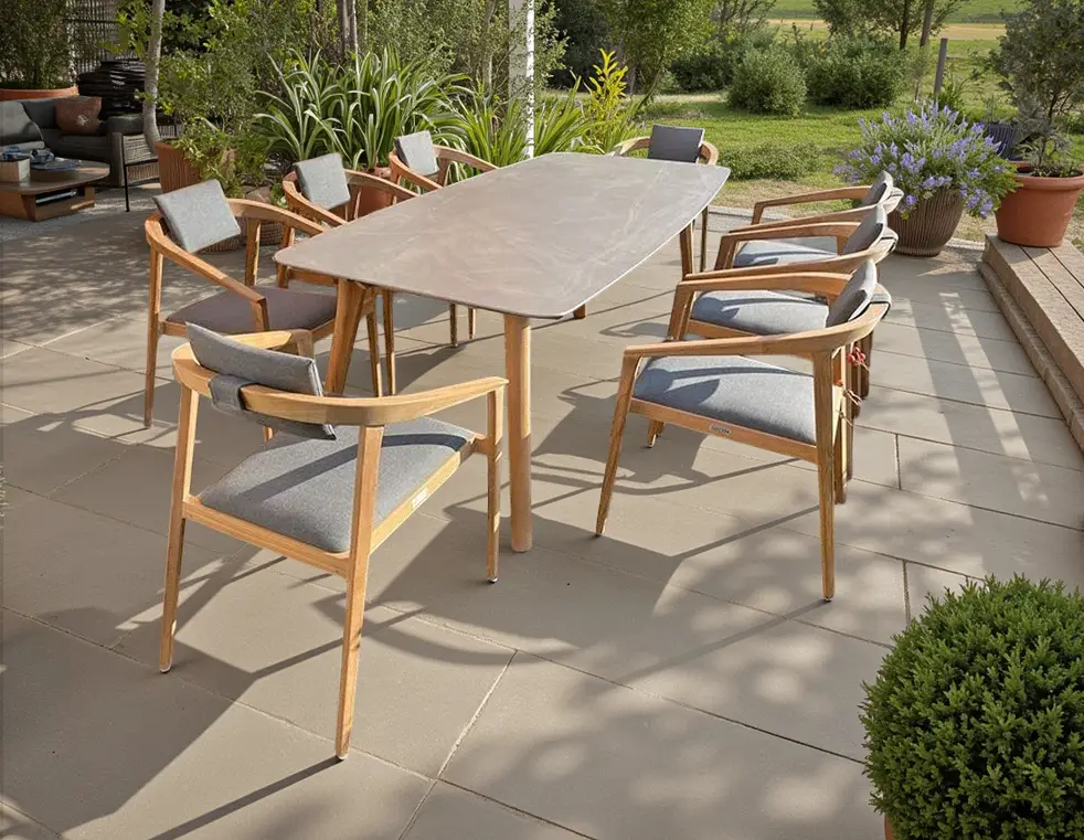 Mustique 8 Chair Dining Set