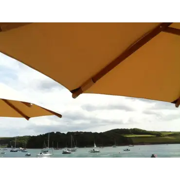 Bambrella 2.5m dia garden Parasol