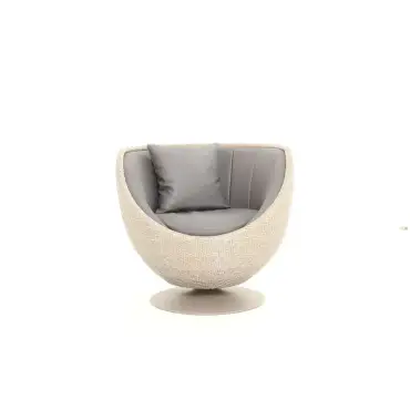 Meteor 3 Seater Sofa & 2 Swivel Chairs Garden Lounge Set