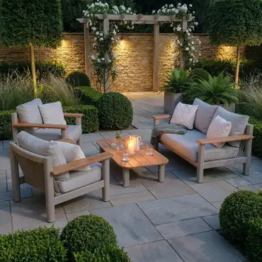 Sicily Rope Weave 2 Seat Sofa & 2 Armchairs