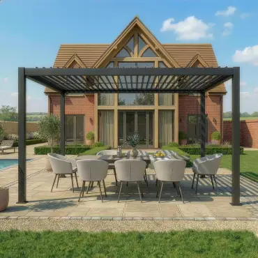 Como Pergola 3m x 4m LED Frame
