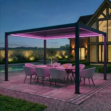 Como Pergola 3m x 4m LED Frame