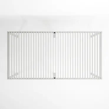 Legacy Aluminium Metal Pergola in Chalk White - 6.0m x 3.0m Free Standing