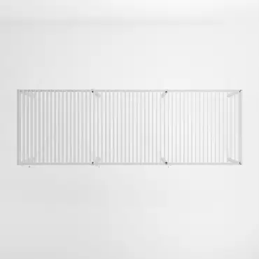 Legacy Aluminium Metal Pergola in Chalk White - 9.0m x 3.0m Free Standing