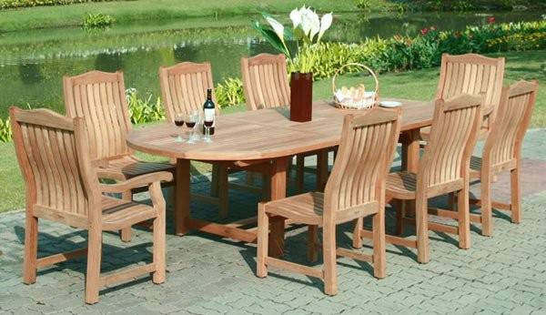 Malvern 8 Chair Dining Set - Certified