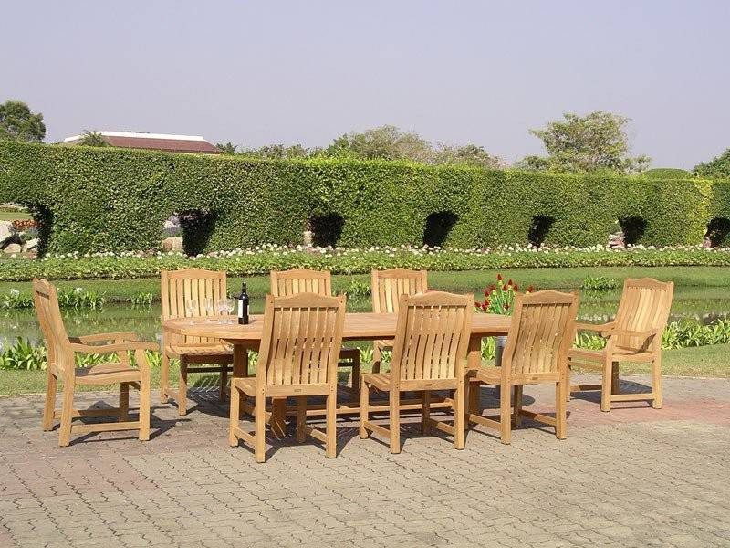 Malvern 8 Chair Dining Set - Certified