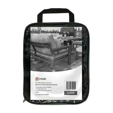 4 Seat Round Dining Set - Winter Cover