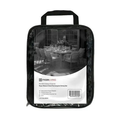 Pro 300 Outdoor Furniture Cover for 8 Seat Rectangular Dining Set