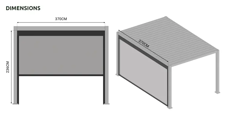 Titan 4m Privacy Screen