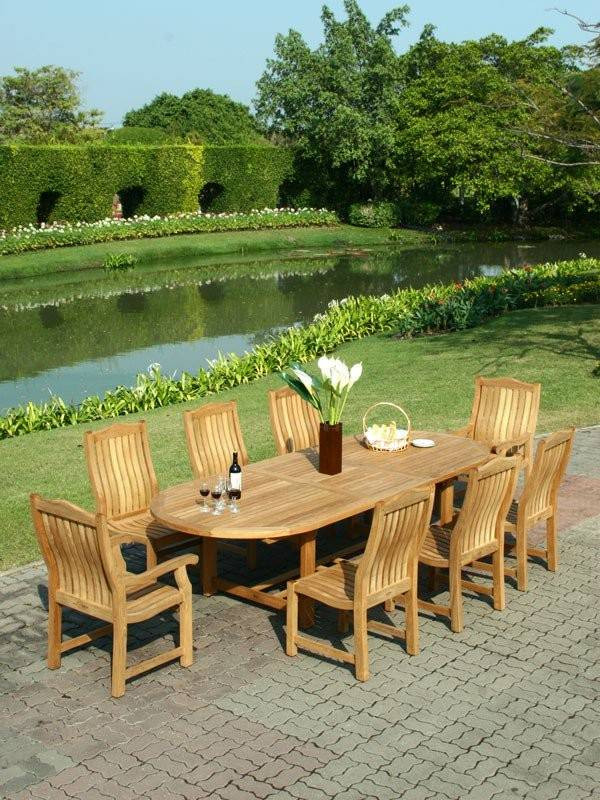Malvern 8 Chair Dining Set - Certified