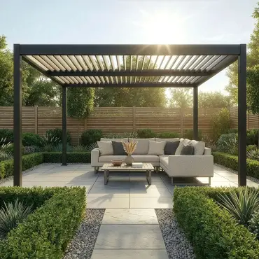 Como Pergola 4m x 4m LED Frame