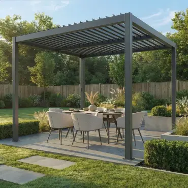 Como Pergola 3m x 3m LED Frame