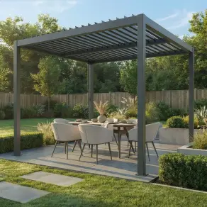 Como Pergola 3m x 3m LED Frame