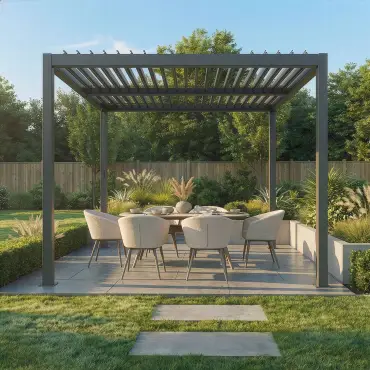 Como Pergola 3m x 3m LED Frame
