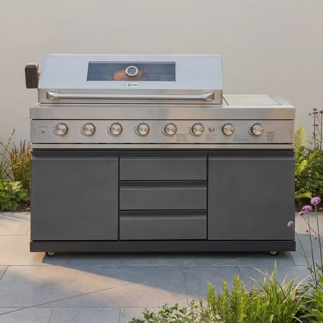 Ember Outdoor Kitchen 6 Burner BBQ Gas Grill