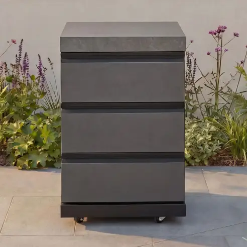 Ember Outdoor Kitchen Middle Triple Drawers
