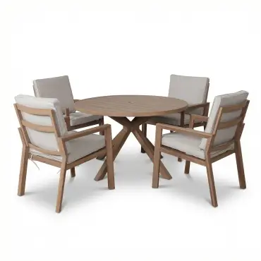 New York 4 Seat Dining Set