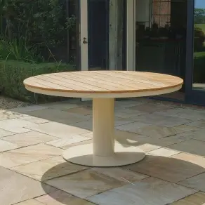 Sicily 6 Seat Round Teak Dining Table