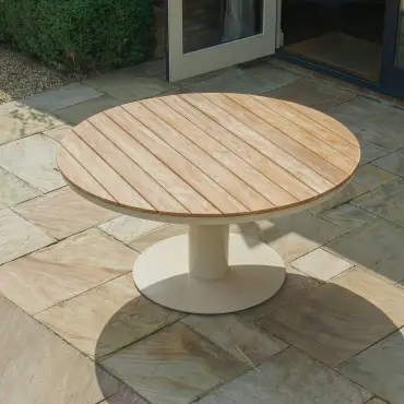 Sicily 6 Seat Round Teak Dining Table