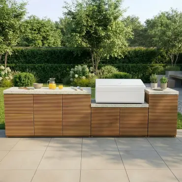 Antigua Outdoor Kitchen Storage Units Large Configuration