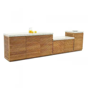 Antigua Outdoor Kitchen Storage Units Large Configuration