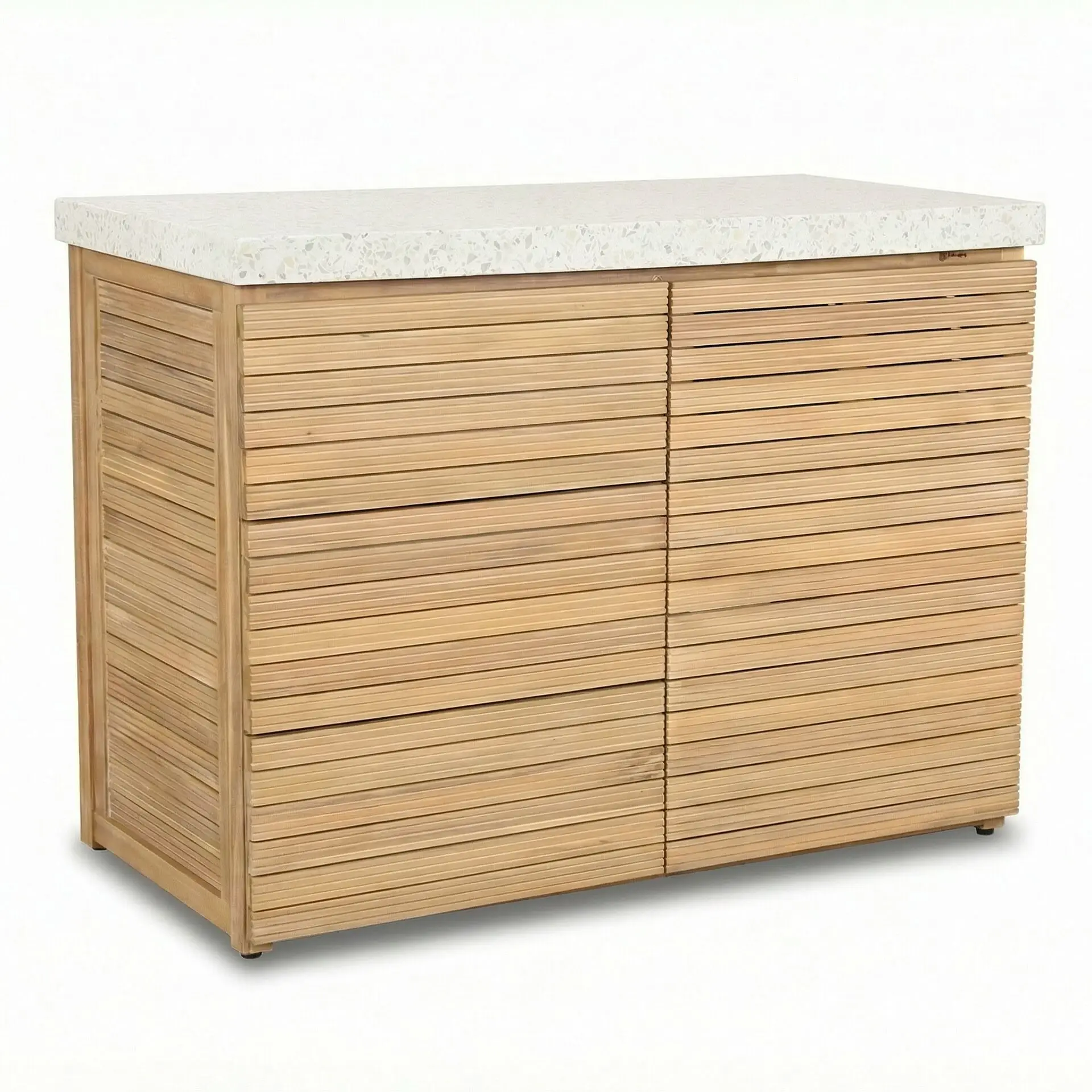 Antigua Outdoor Kitchen Double Storage Unit