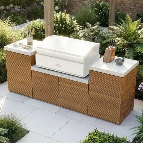 Antigua Outdoor Kitchen Storage Units Small Configuration